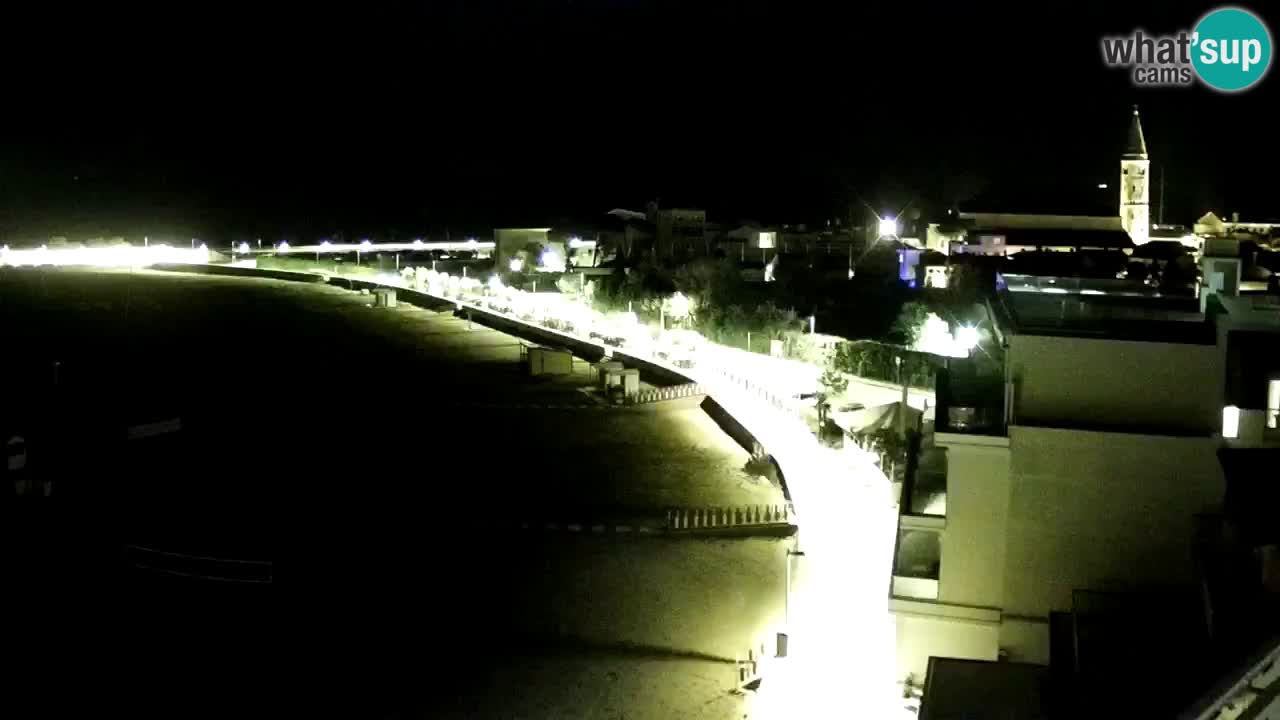 Caorle Playa Levante camera web | Hotel Stellamare