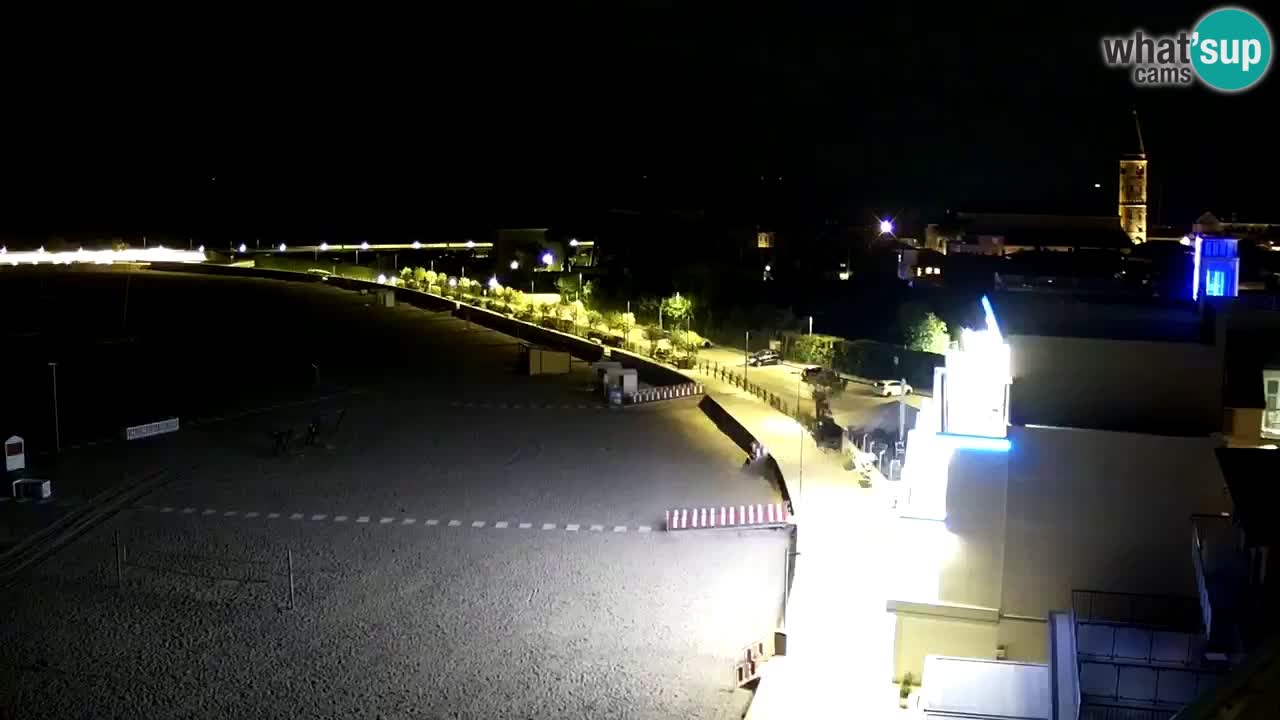 Caorle Playa Levante camera web | Hotel Stellamare