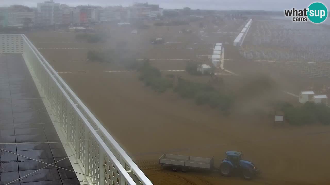 Caorle plaža Levante Spletna kamera  – Hotel Stellamare