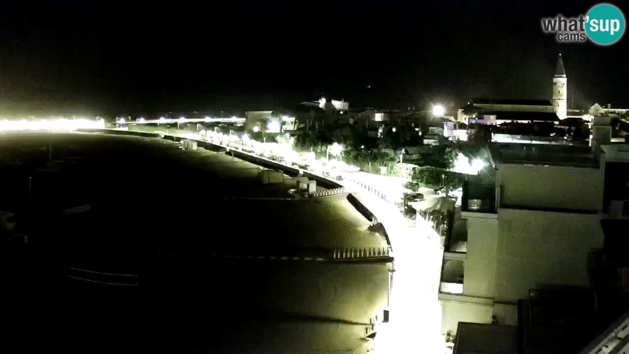 Caorle Playa Levante camera web | Hotel Stellamare