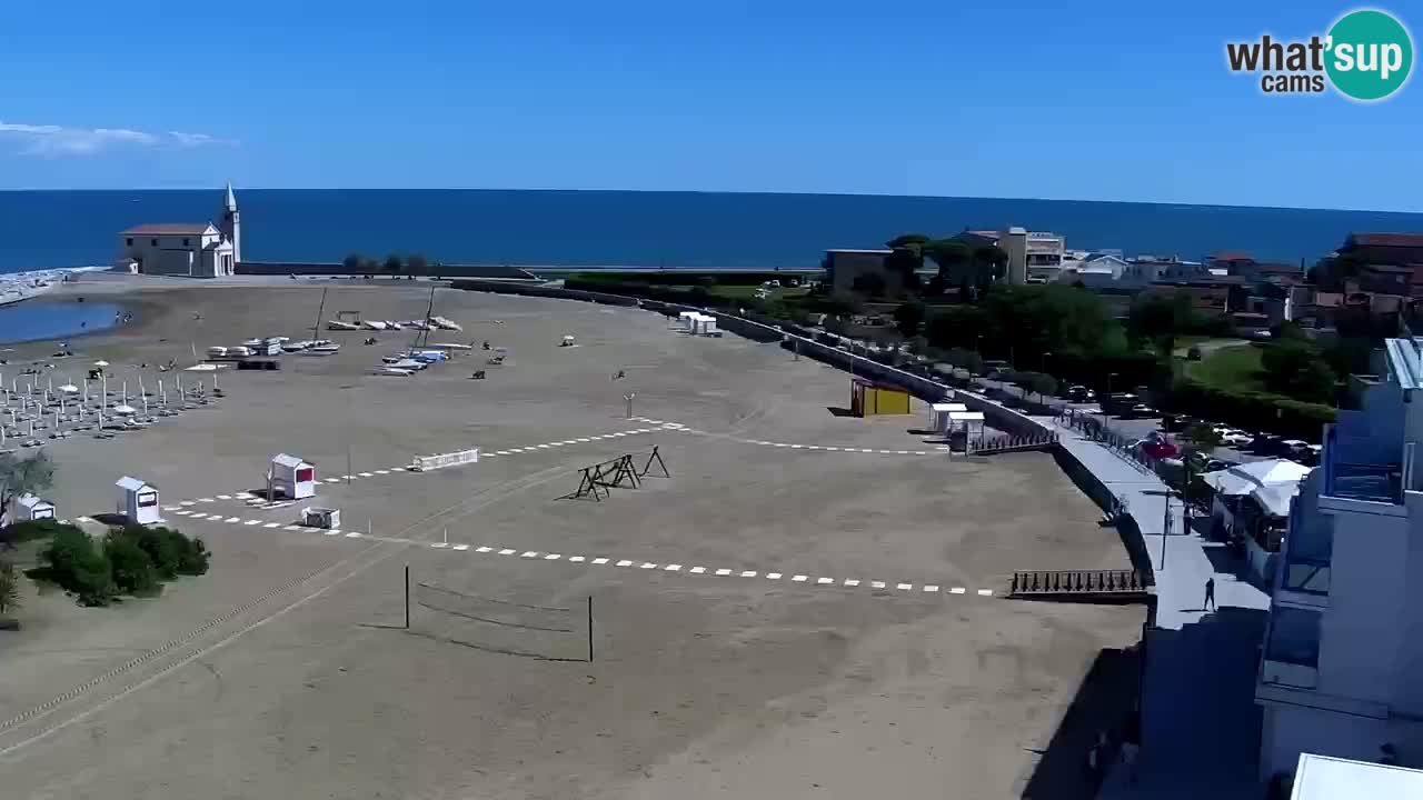 Webcam Caorle Spiaggia Levante – Hotel Stellamare