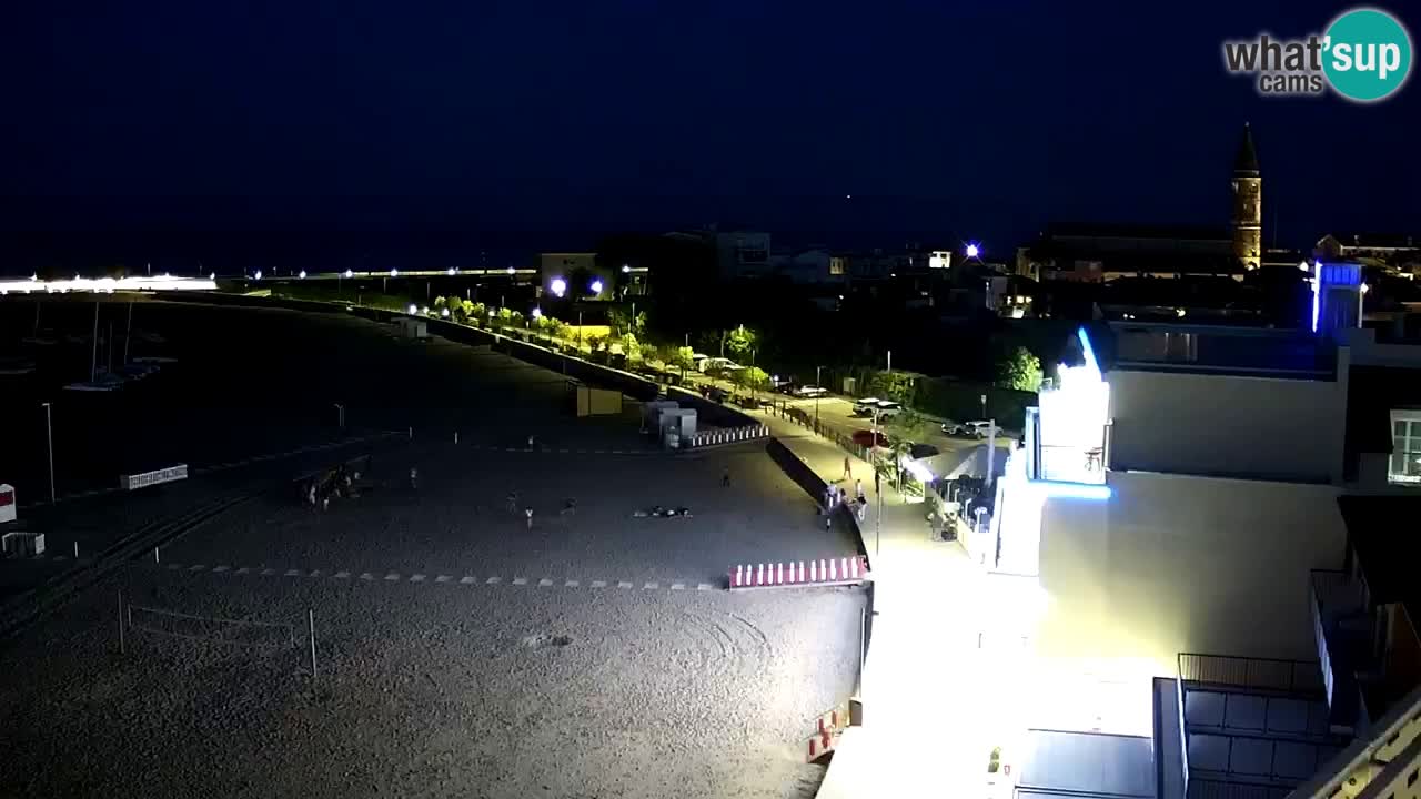 Livecam Caorle Plage de Levante – Hotel Stellamare