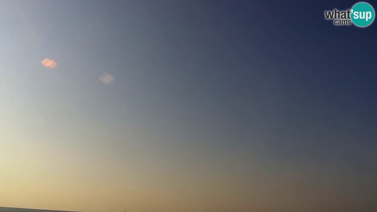 Caorle plaža Levante Spletna kamera  – Hotel Stellamare