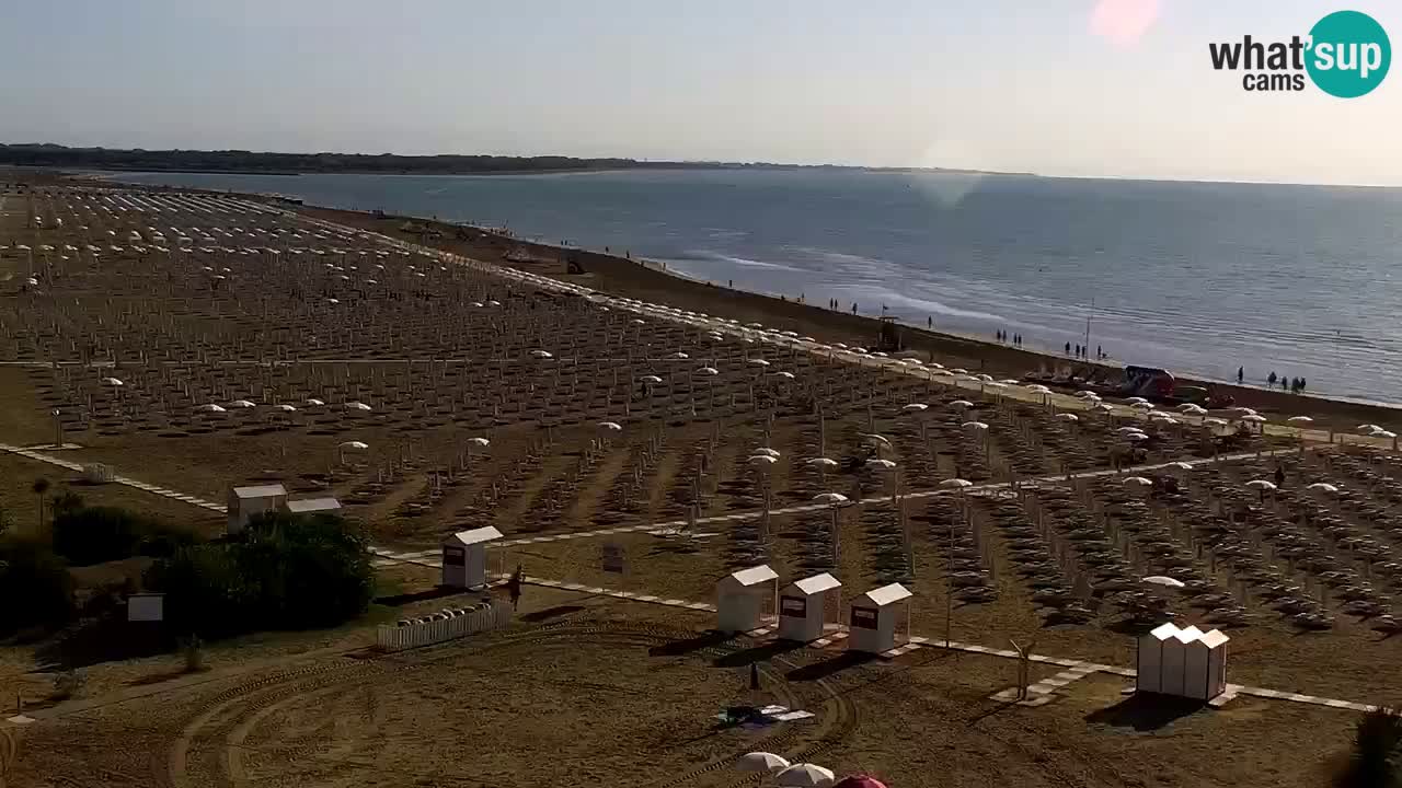 Caorle web kamera plaža Levante – Hotel Stellamare