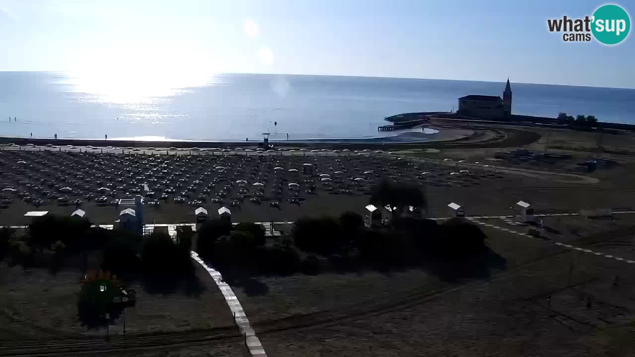 Webcam Caorle Levante beach live