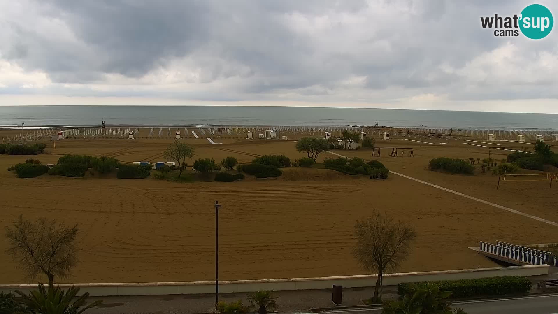 Live webcam Caorle – Spiaggia Levante – Hotel Alexander