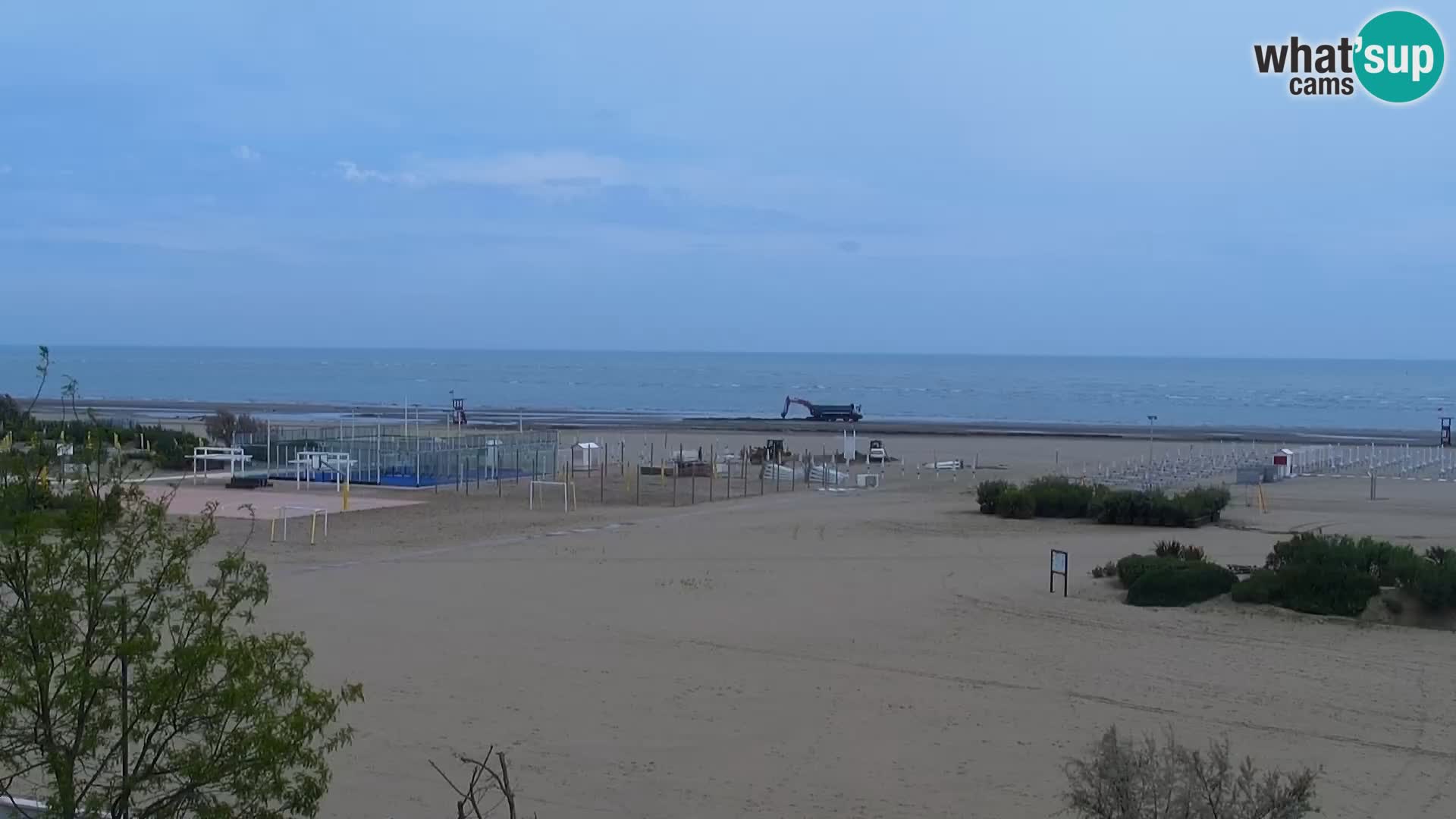 Spletna kamera Caorle – Plaža Levante – Hotel Alexander