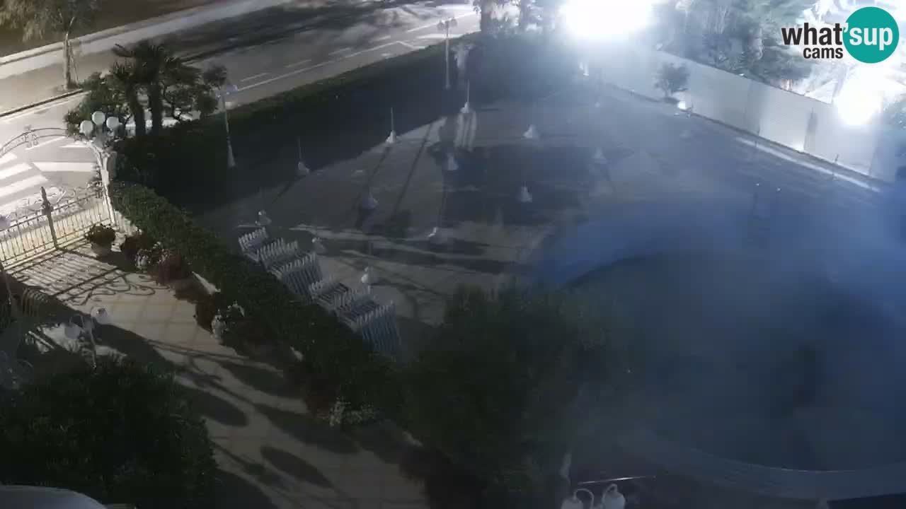 Live webcam Caorle – Spiaggia Levante – Hotel Alexander