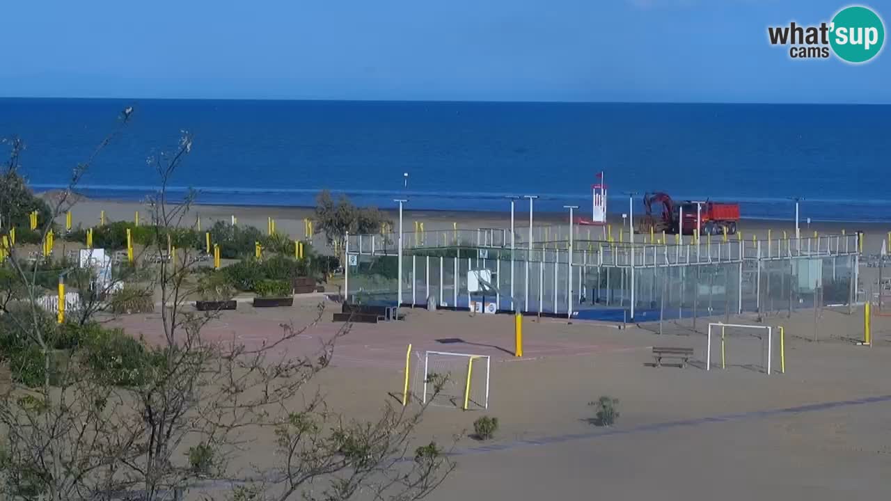 Live cam Caorle – Plage Levante – Hotel Alexander