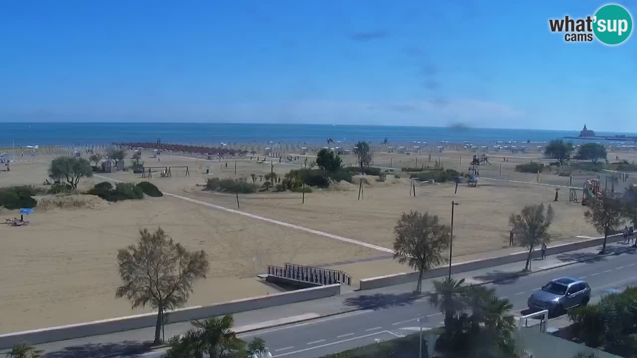 Caorle Levante beach webcam – Hotel Alexander