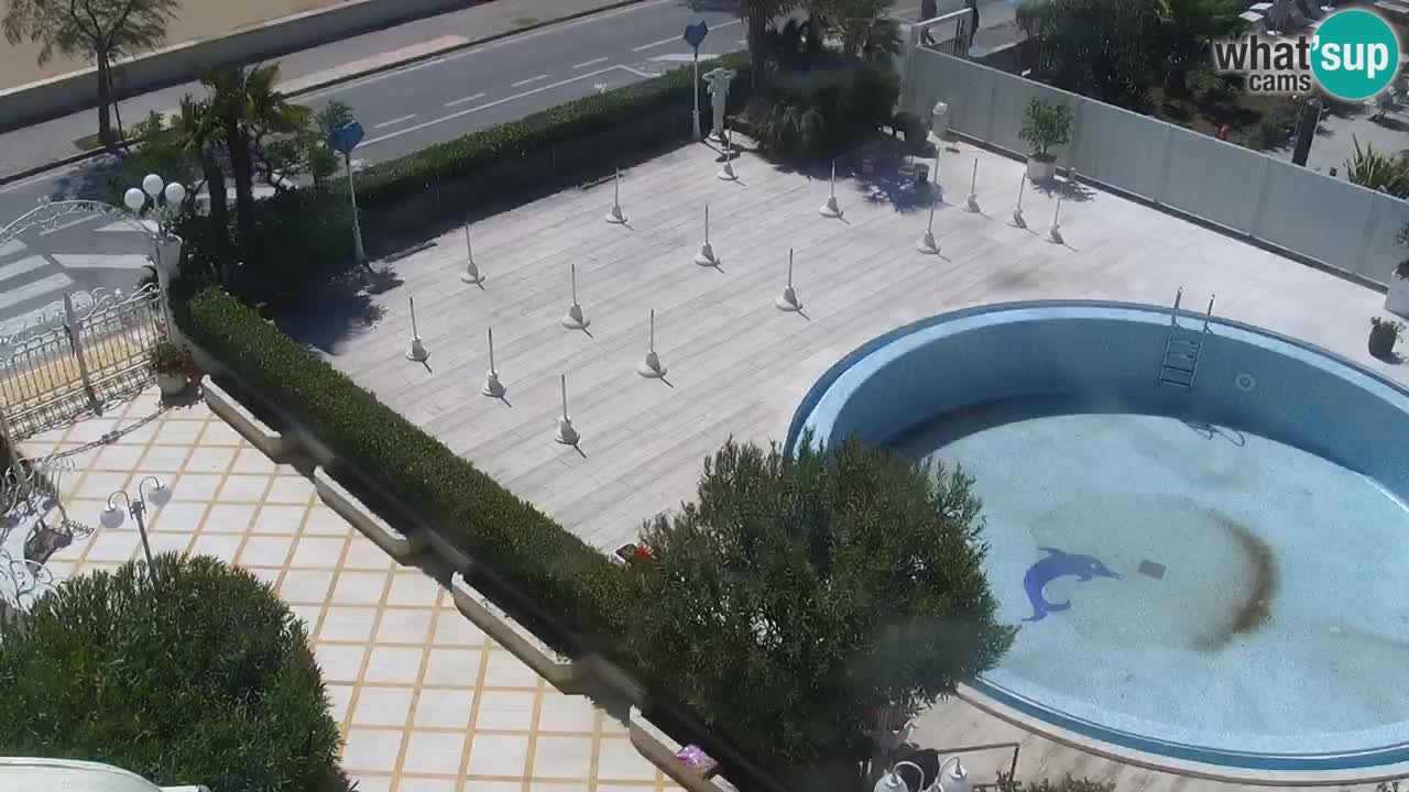Caorle Oststrand webcam – Hotel Alexander – Levante