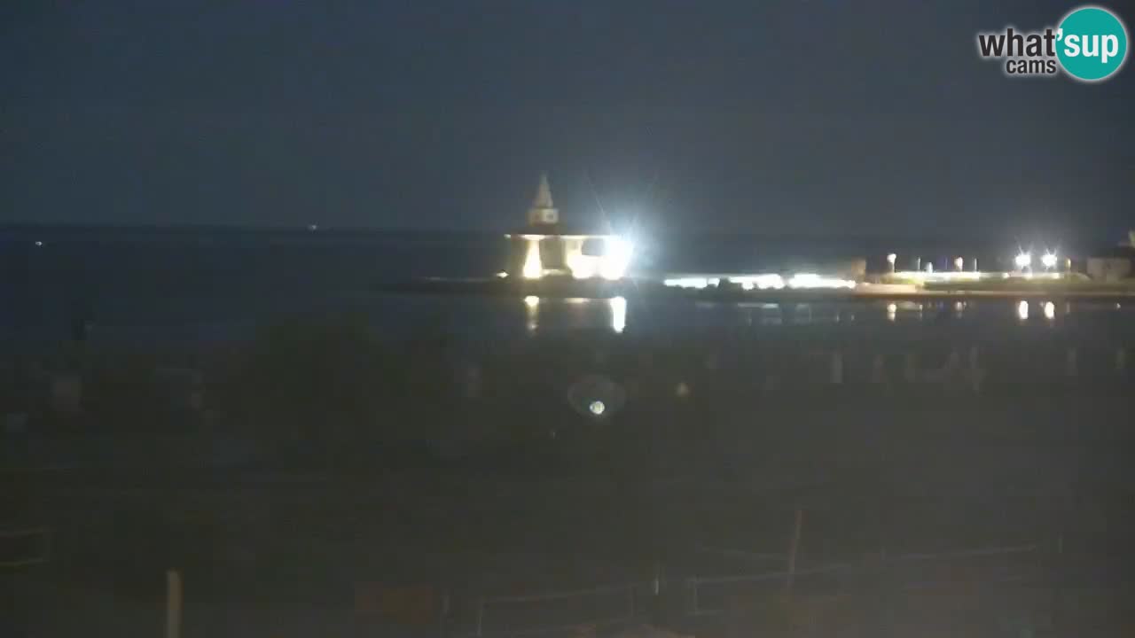 Caorle Levante beach webcam – Hotel Alexander