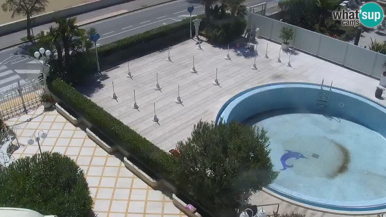 Caorle Oststrand webcam – Hotel Alexander – Levante