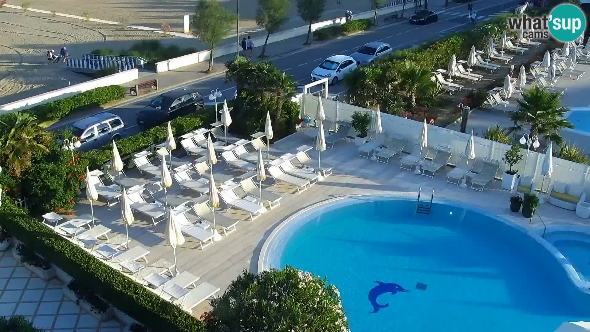 Caorle Oststrand webcam – Hotel Alexander – Levante