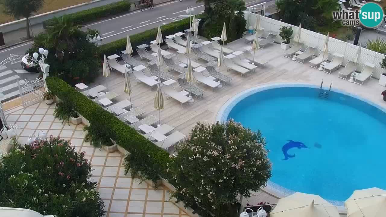 Caorle Oststrand webcam – Hotel Alexander – Levante