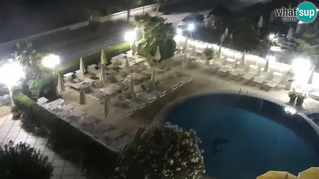 Caorle Oststrand webcam – Hotel Alexander – Levante