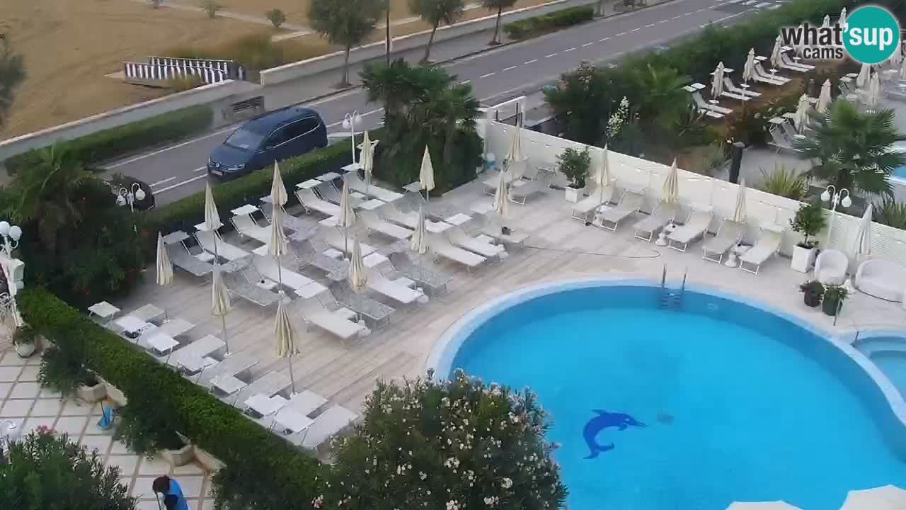 Caorle Levante beach webcam – Hotel Alexander