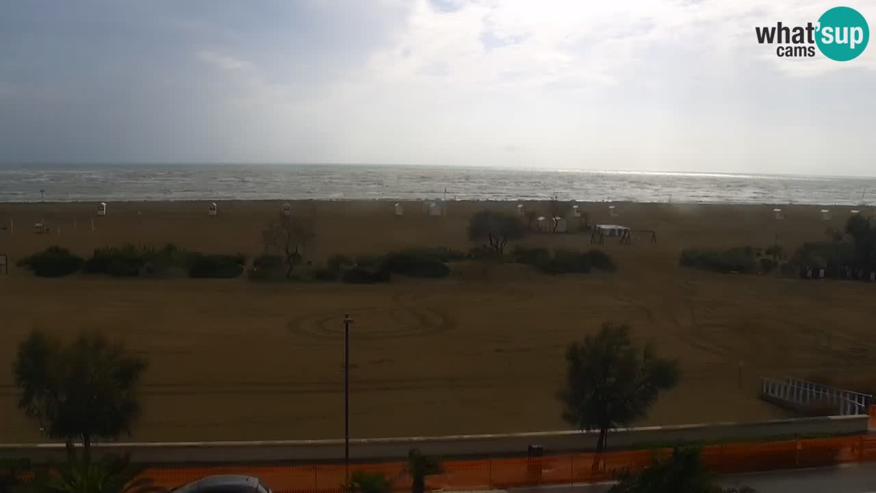 Caorle Oststrand webcam – Hotel Alexander – Levante