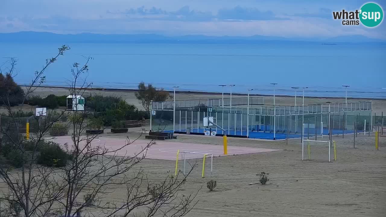 Caorle Oststrand webcam – Hotel Alexander – Levante