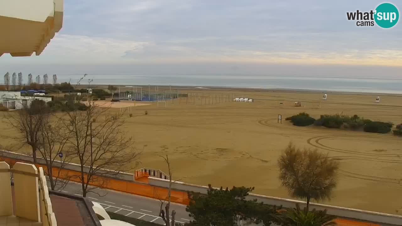 Caorle Oststrand webcam – Hotel Alexander – Levante