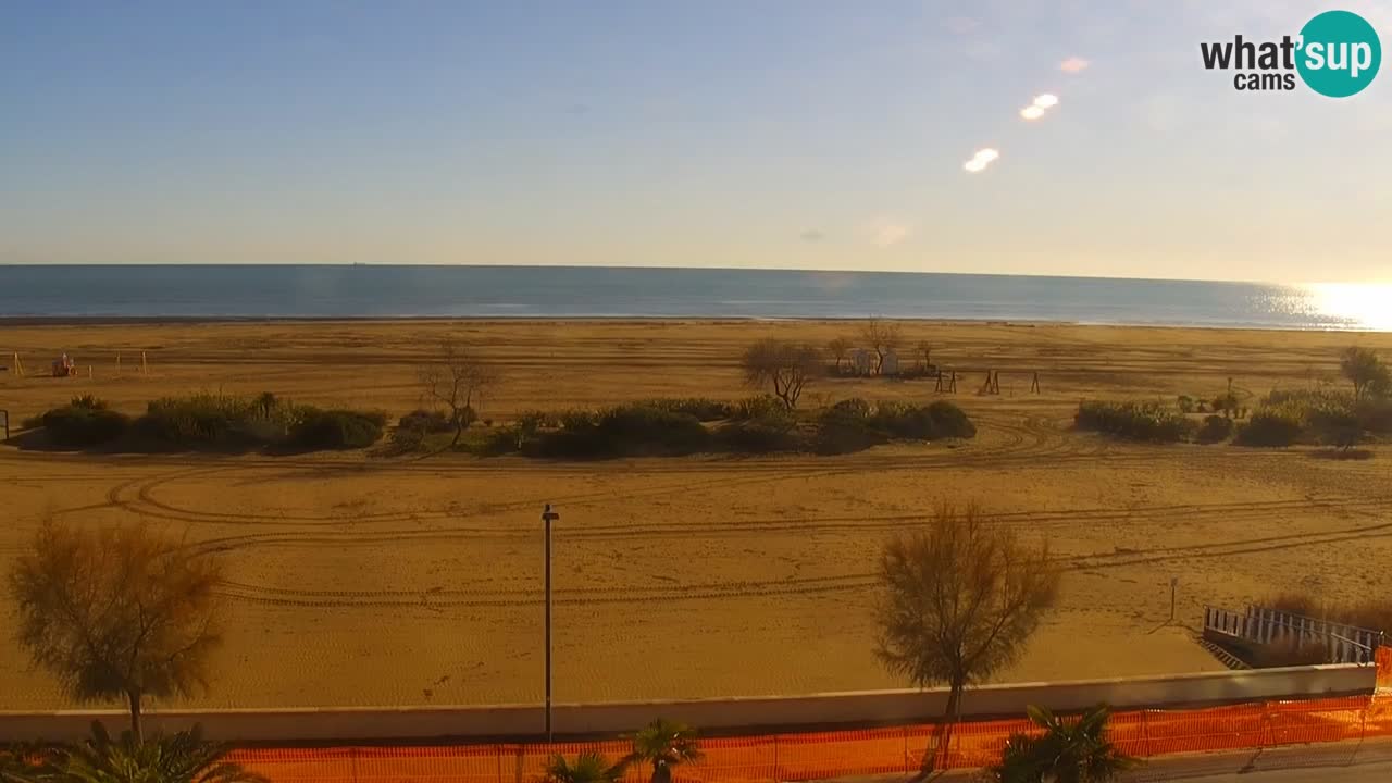 Caorle Oststrand webcam – Hotel Alexander – Levante