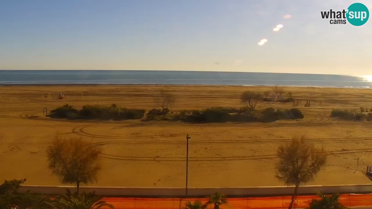 Caorle Oststrand webcam – Hotel Alexander – Levante