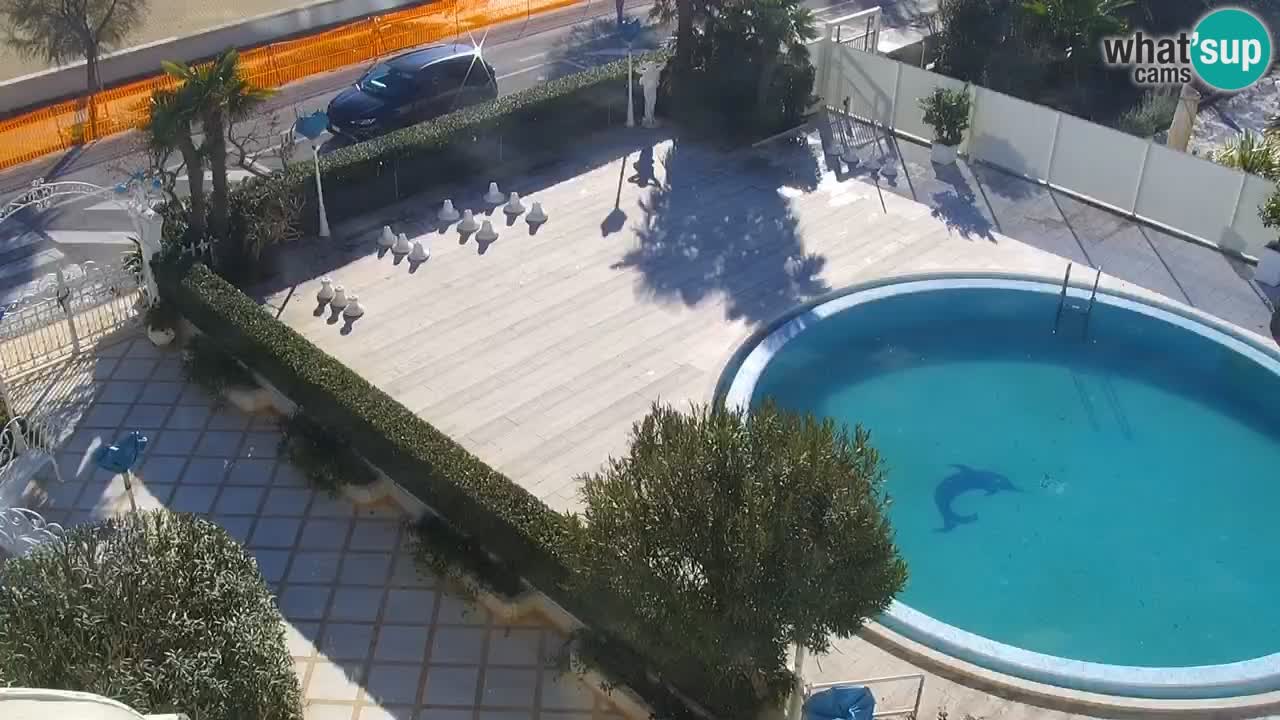 Caorle Plaža Levante spletna kamera – Hotel Alexander