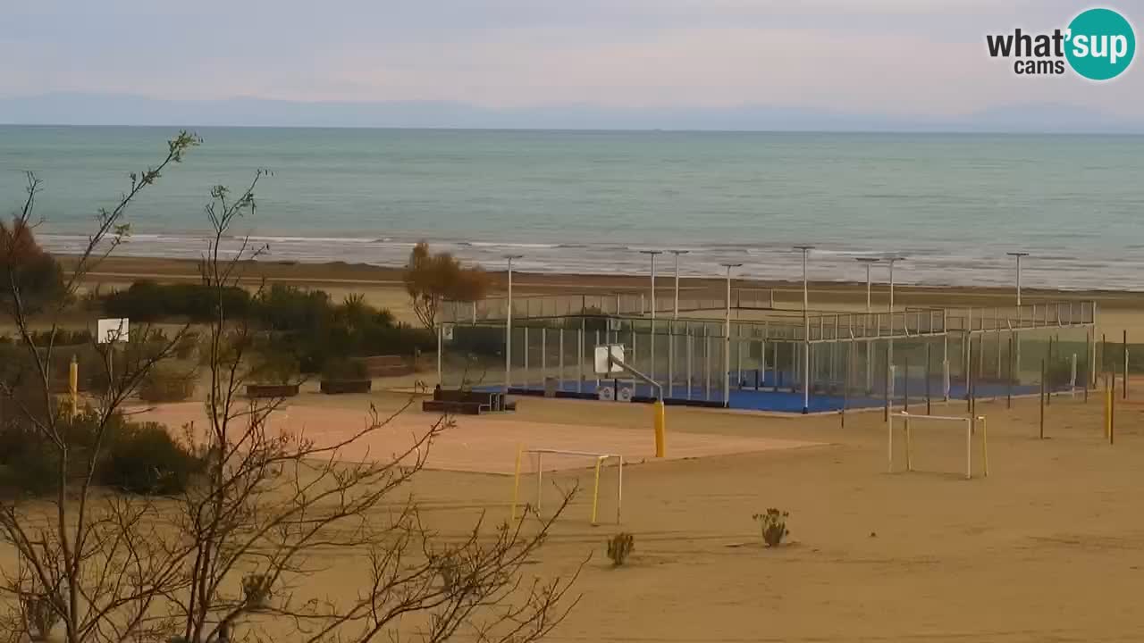 Caorle Plaža Levante spletna kamera – Hotel Alexander