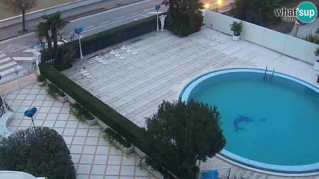 Caorle Plaža Levante spletna kamera – Hotel Alexander