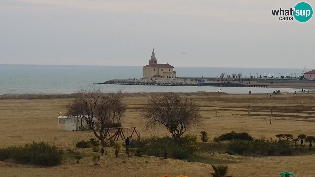 Caorle Oststrand webcam – Hotel Alexander – Levante