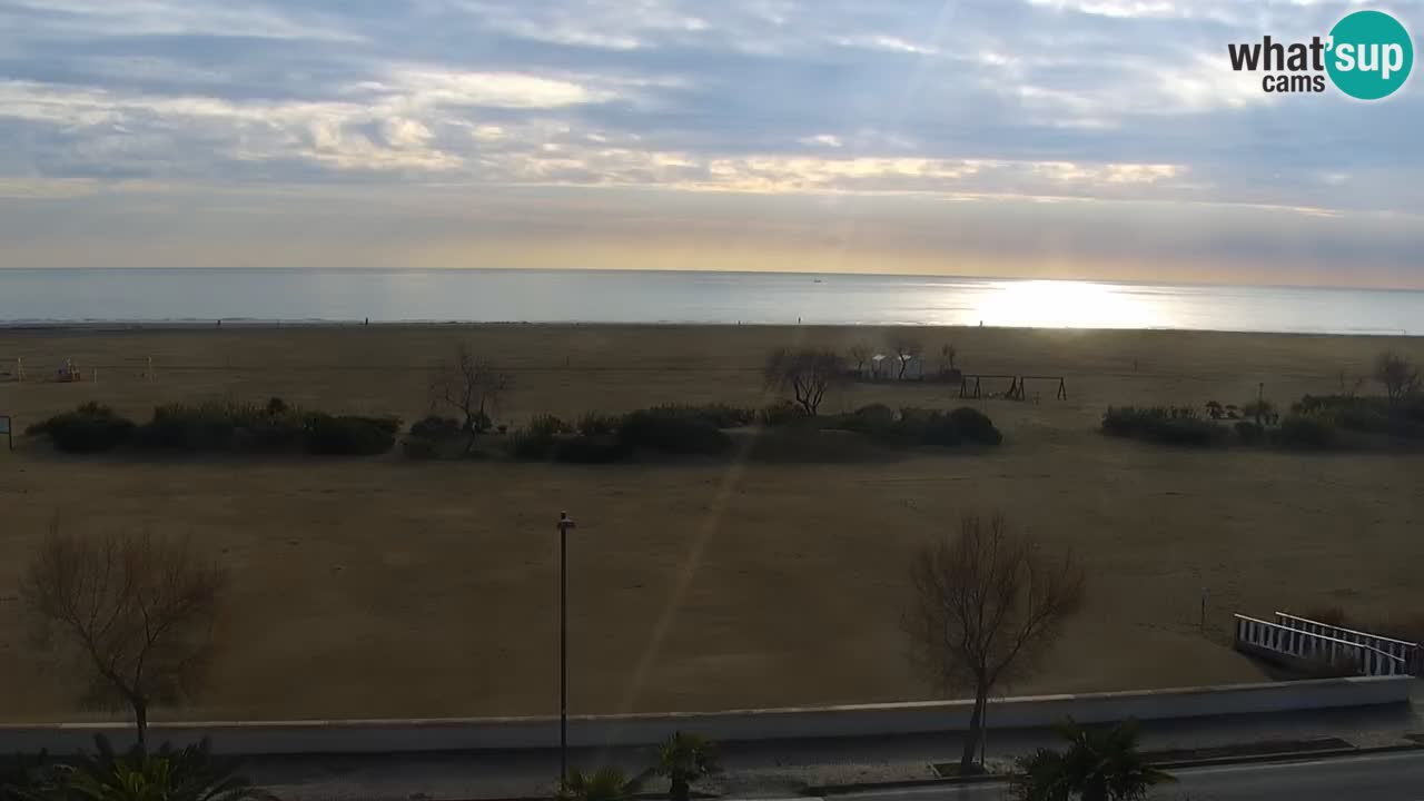 Caorle Levante beach webcam – Hotel Alexander