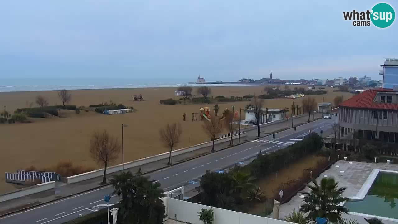 Caorle Plaža Levante spletna kamera – Hotel Alexander