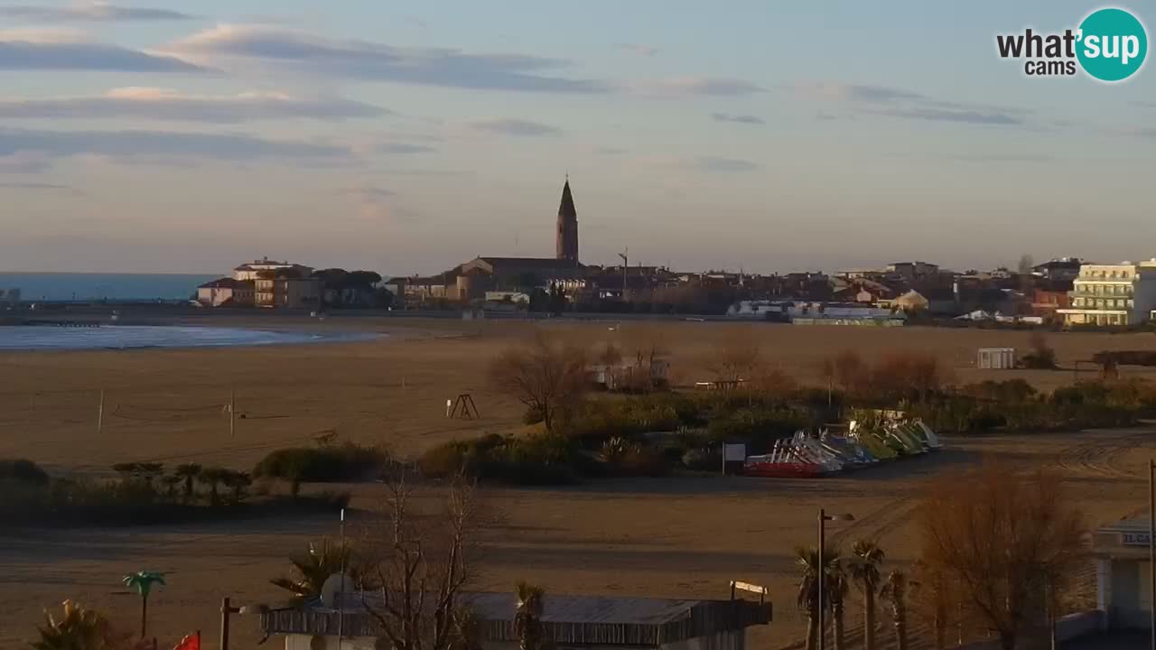 Caorle Levante beach webcam – Hotel Alexander