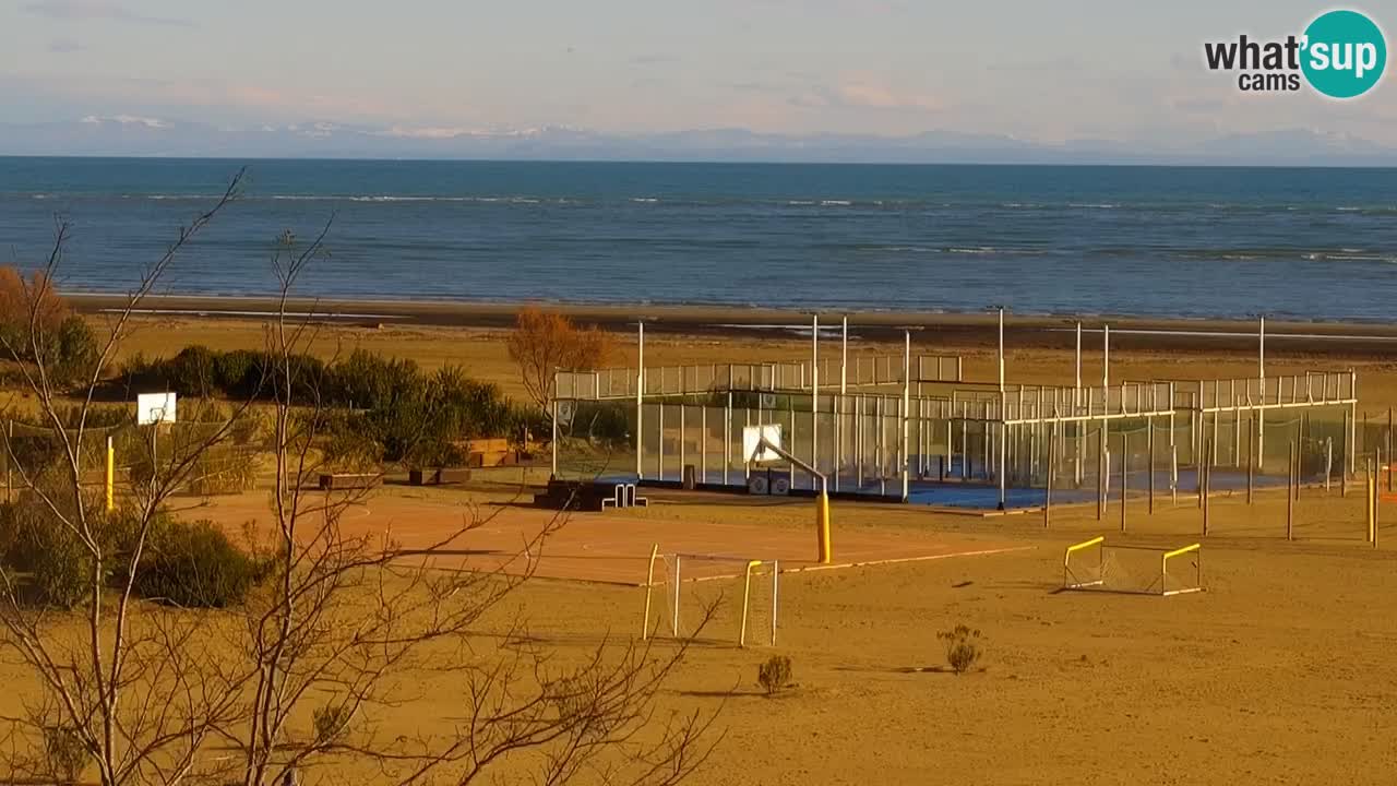 Caorle Plaža Levante spletna kamera – Hotel Alexander