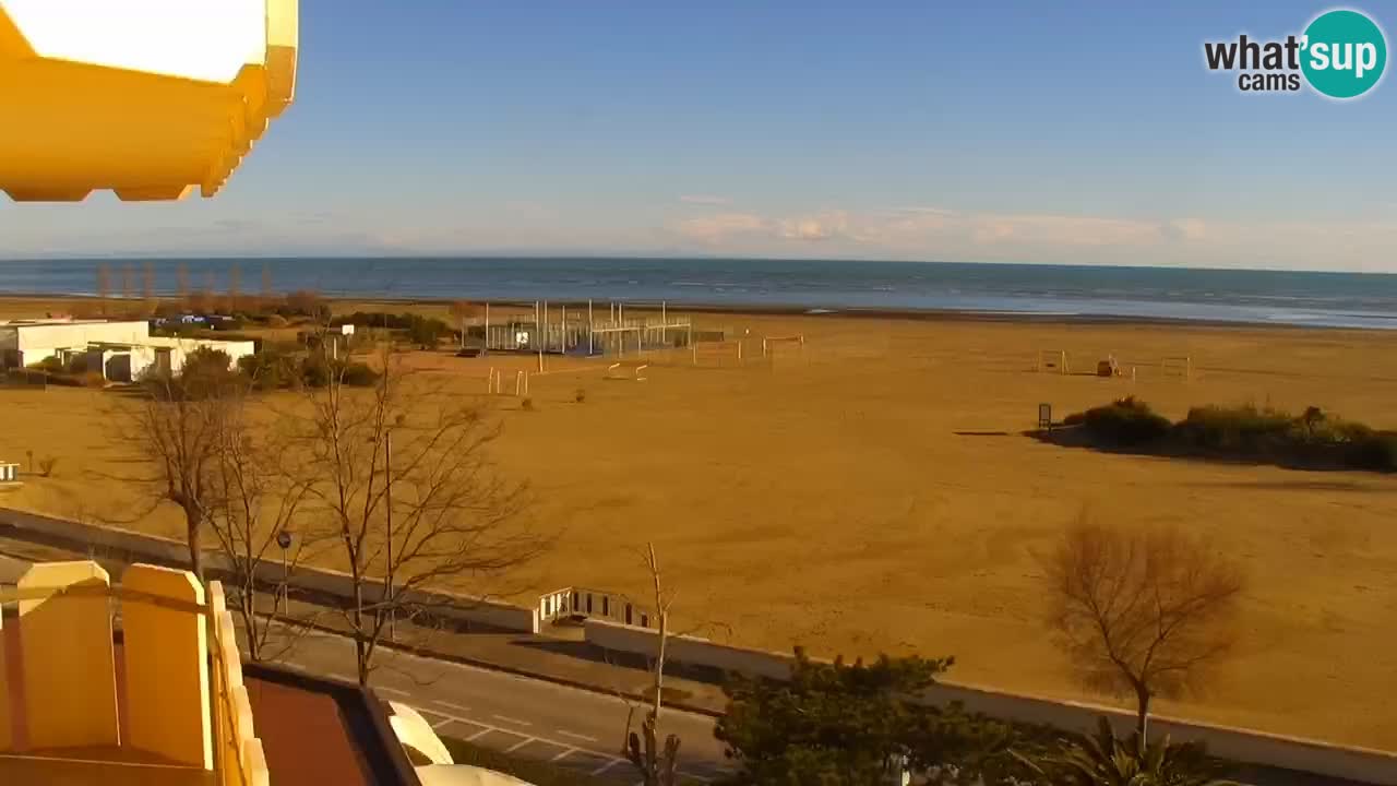 Caorle Levante beach webcam – Hotel Alexander