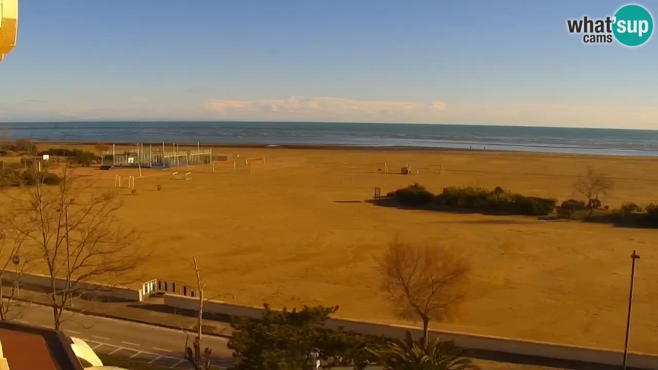 Caorle Levante beach webcam – Hotel Alexander