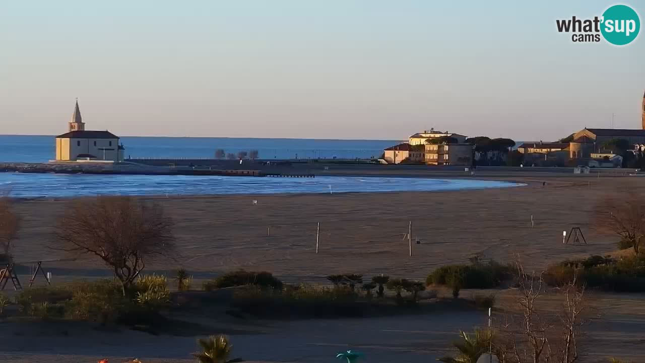 Caorle Levante beach webcam – Hotel Alexander