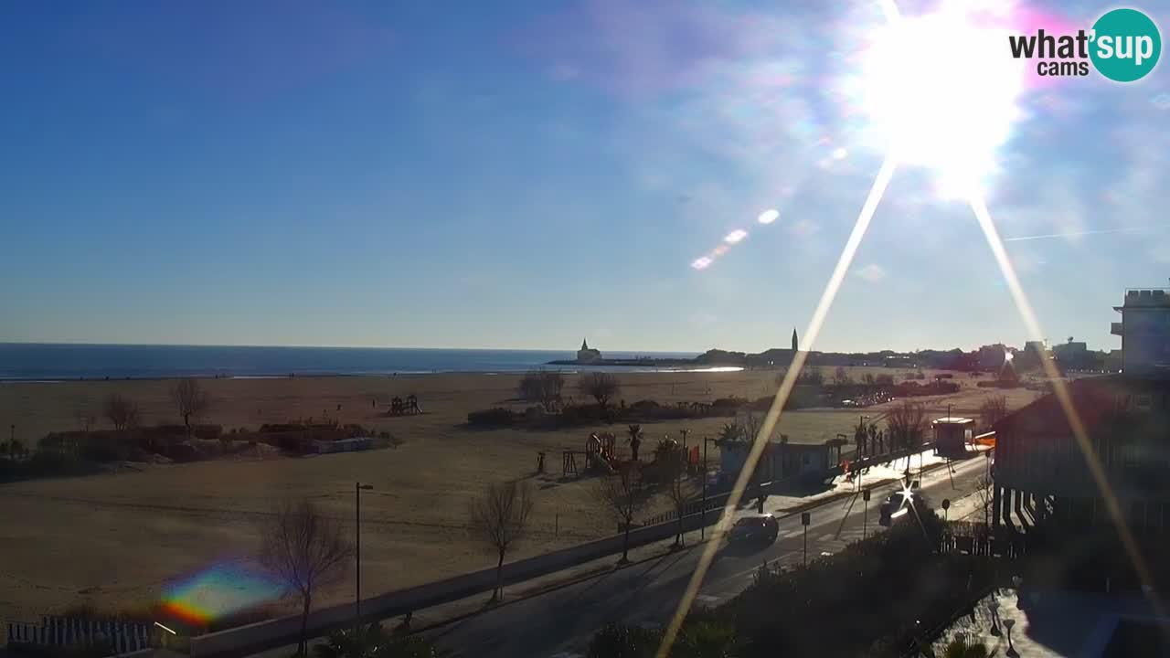 Caorle Levante beach webcam – Hotel Alexander