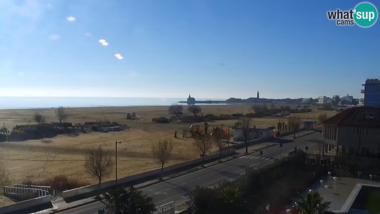 Caorle Plaža Levante spletna kamera – Hotel Alexander