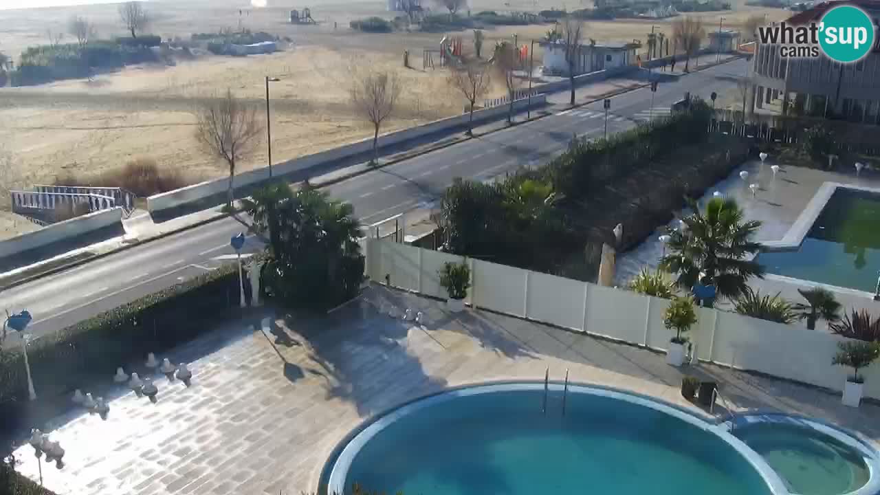 Caorle Levante beach webcam – Hotel Alexander