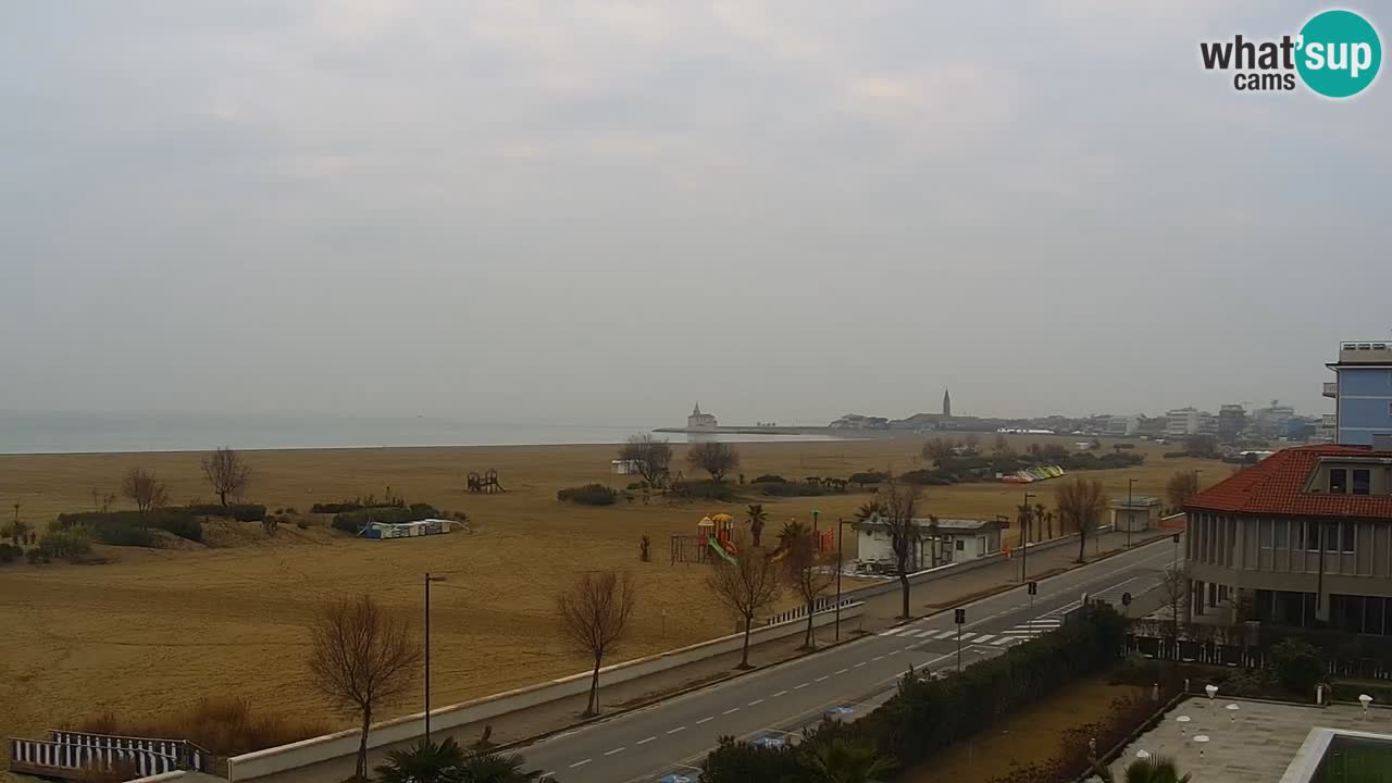 Caorle Levante beach webcam – Hotel Alexander