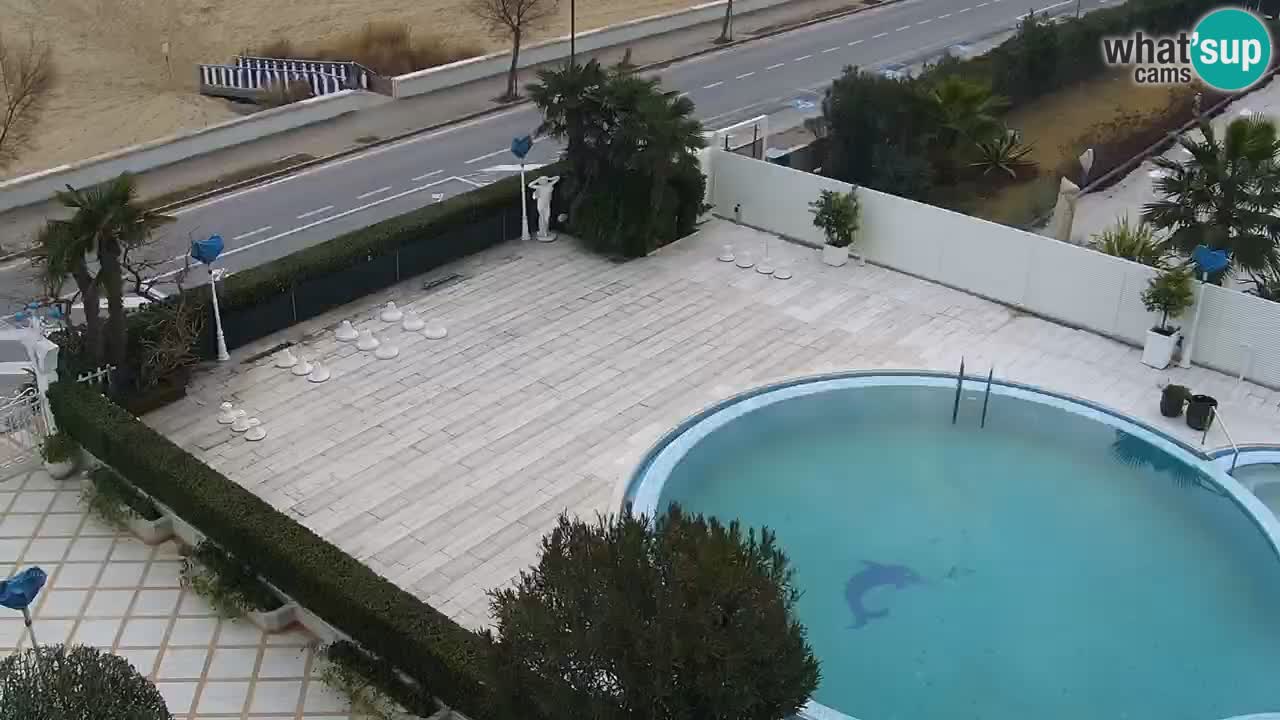 Caorle Oststrand webcam – Hotel Alexander – Levante