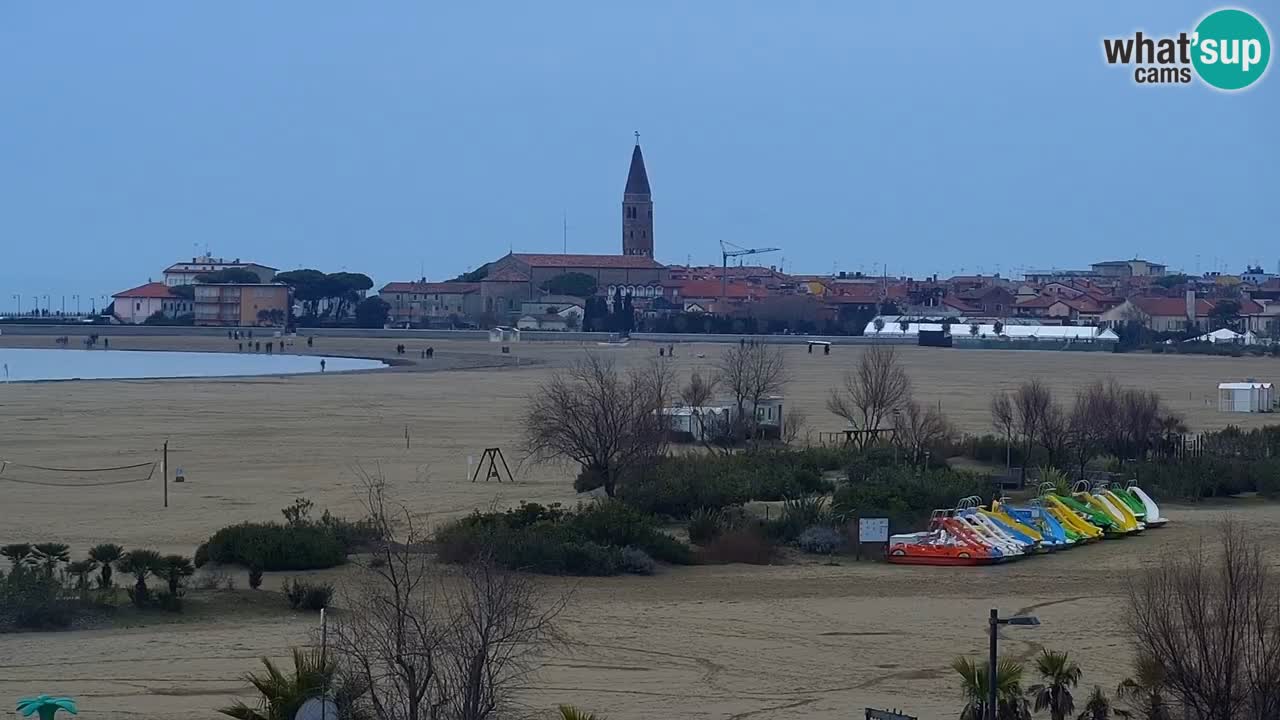 Caorle Oststrand webcam – Hotel Alexander – Levante