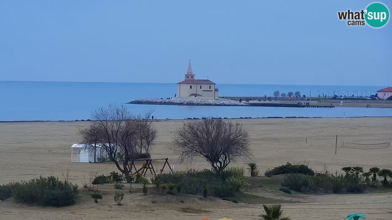 Caorle Oststrand webcam – Hotel Alexander – Levante