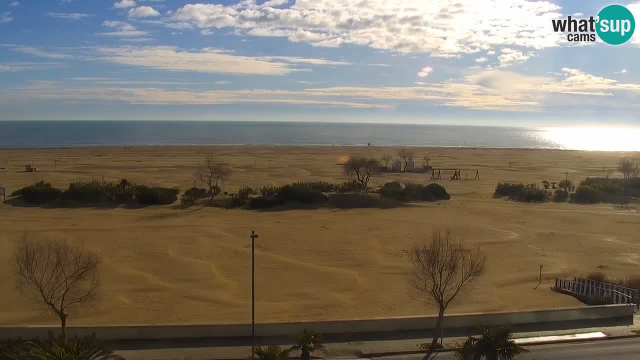 Caorle Levante beach webcam – Hotel Alexander