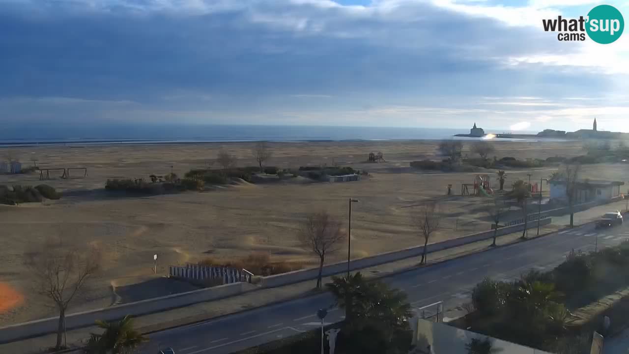 Caorle Levante beach webcam – Hotel Alexander