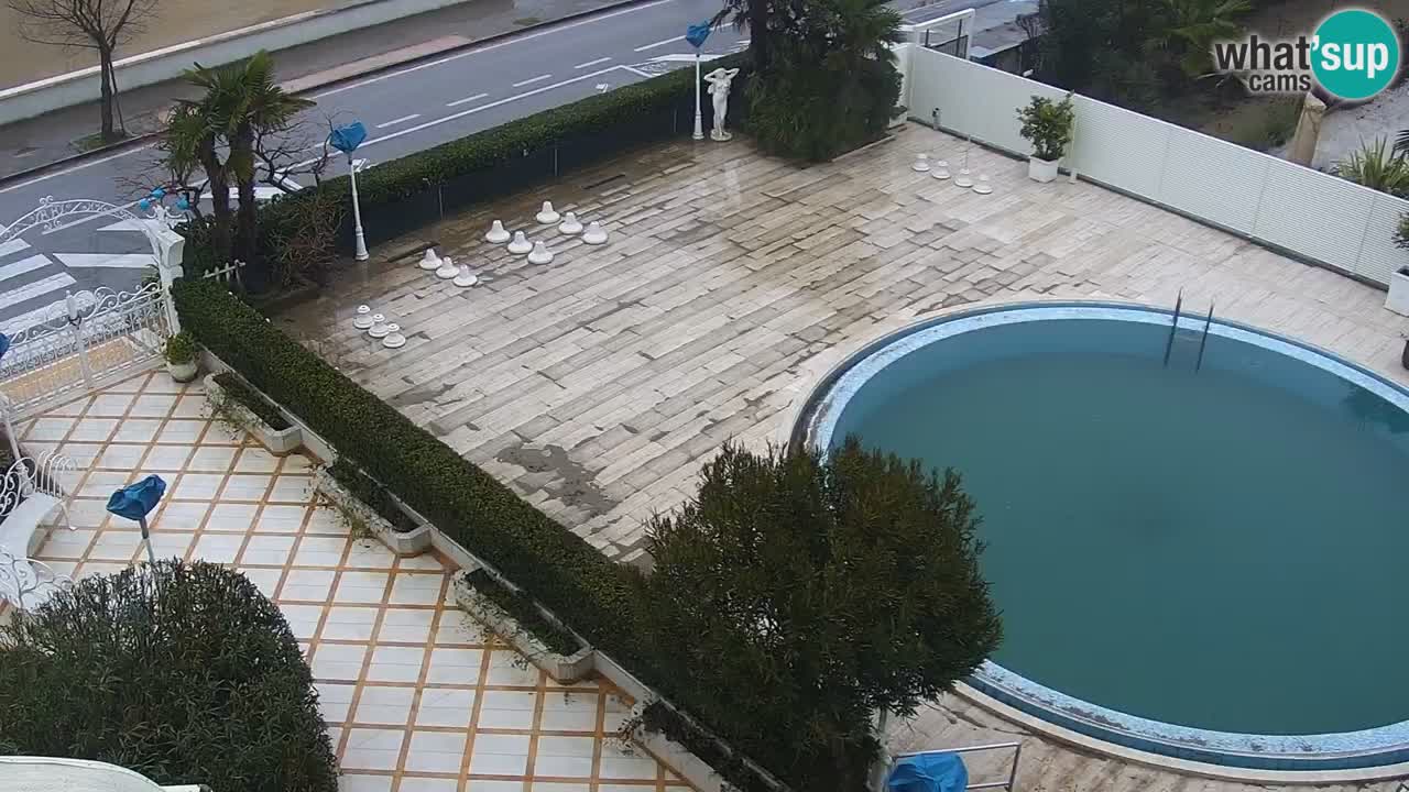 Caorle Oststrand webcam – Hotel Alexander – Levante