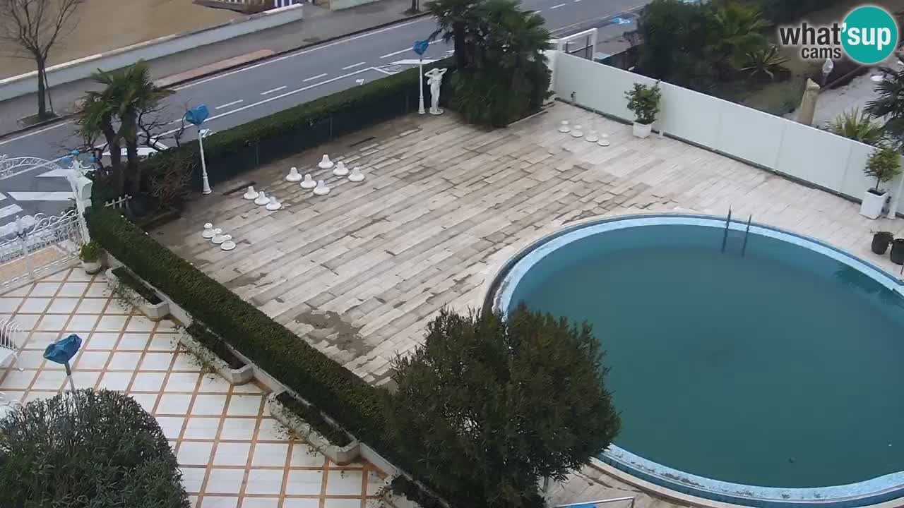 Caorle Levante beach webcam – Hotel Alexander