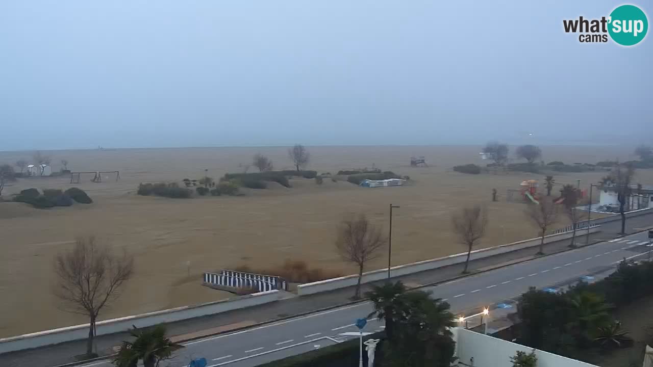 Caorle Oststrand webcam – Hotel Alexander – Levante