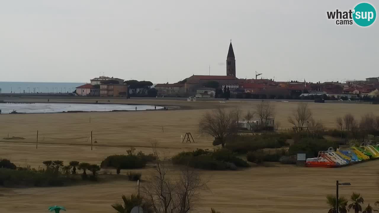 Caorle Oststrand webcam – Hotel Alexander – Levante